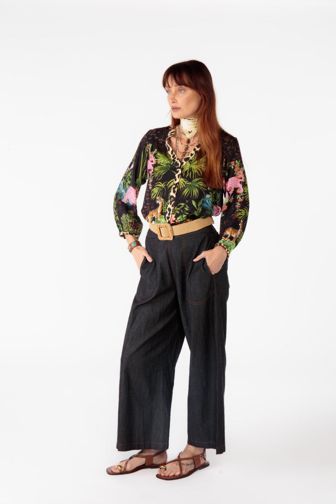 Nouveau Shirt - Black - RY7 - Pizazz BoutiqueRubyyaya