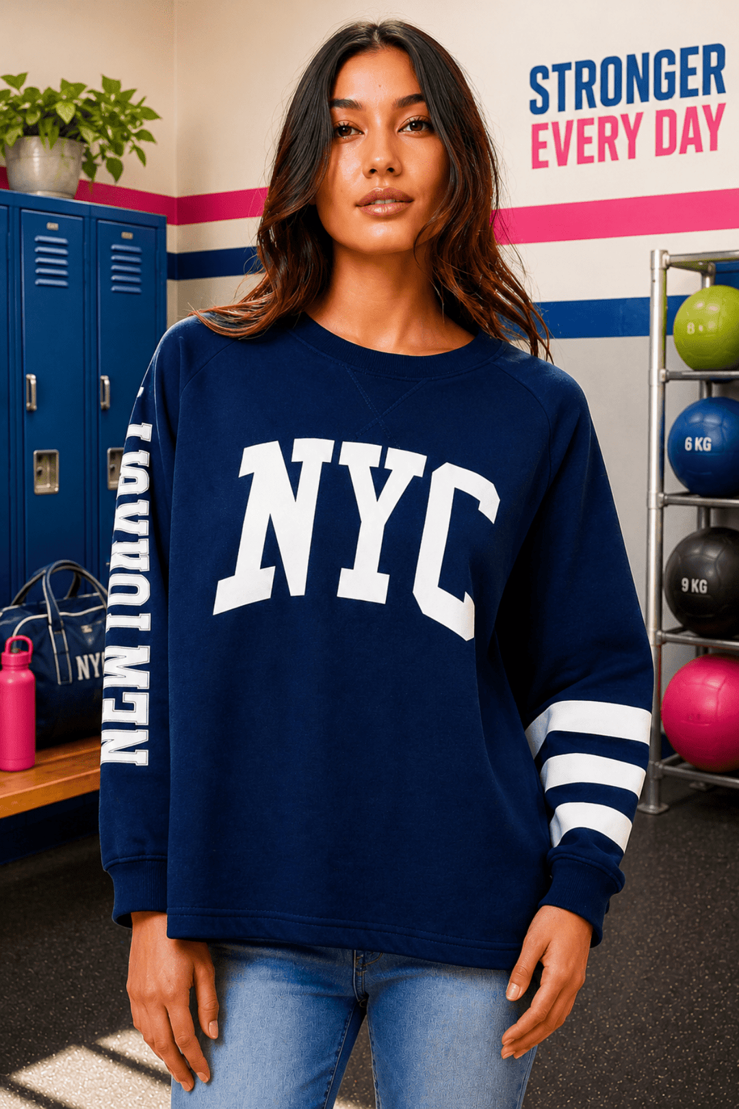 NYC Jumper - Navy - CK2 - Pizazz BoutiqueCaroline Morgan
