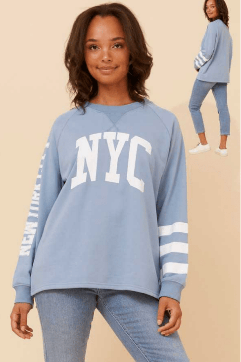 NYC Jumper - Powder - CK2 - Pizazz BoutiqueCaroline Morgan
