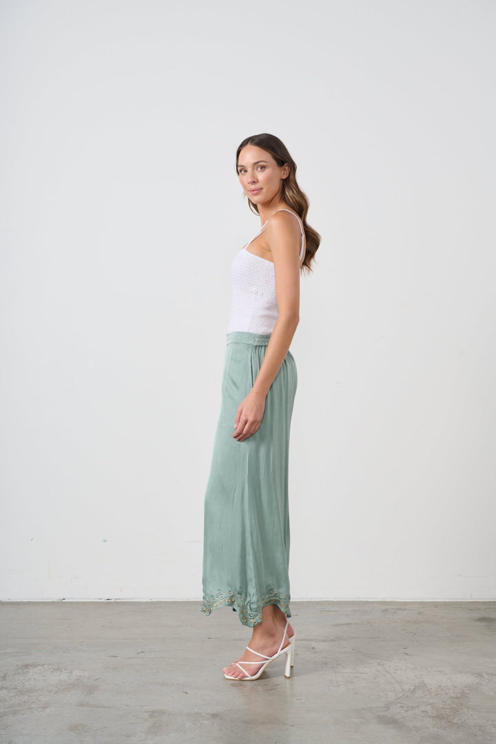 Nyx Pant - Seafoam - CJ22 - Pizazz BoutiqueCaju
