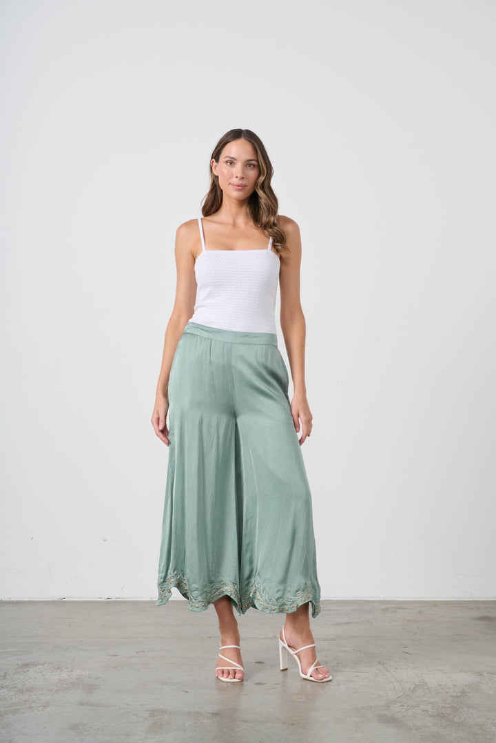 Nyx Pant - Seafoam - CJ22 - Pizazz BoutiqueCaju