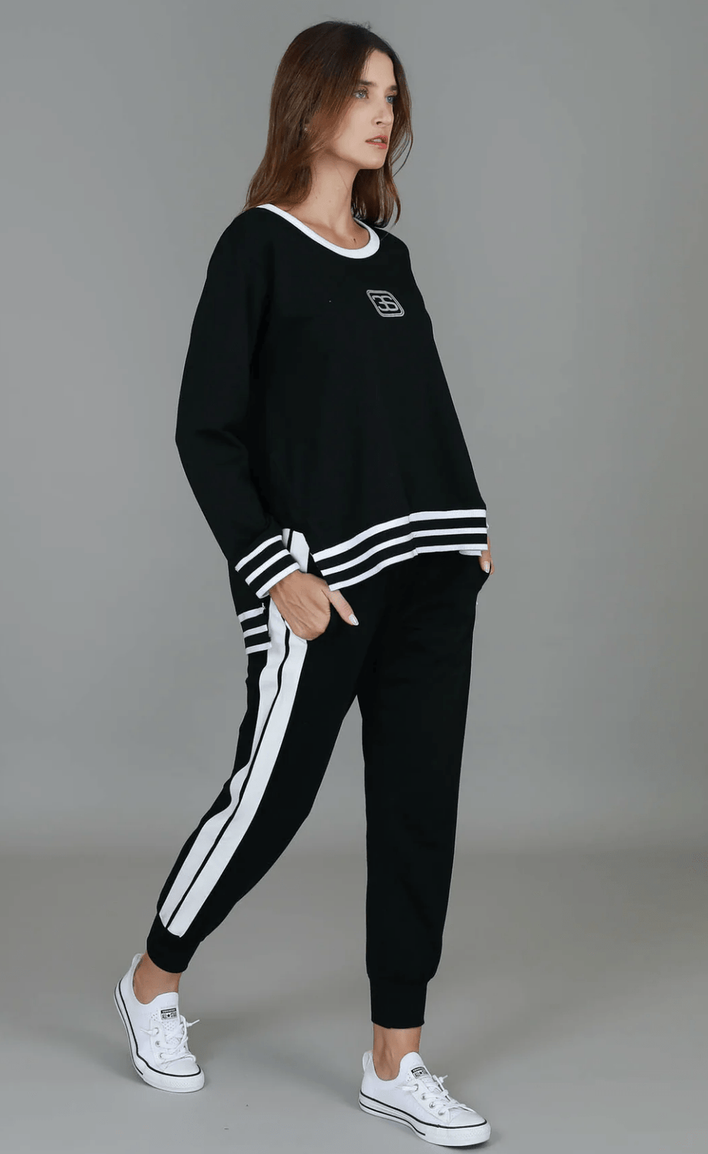 Orchards 3S Rib Sweater - Black - RD1 - Pizazz Boutique3RD STORY
