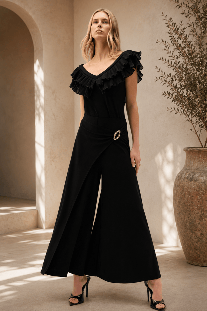 Palazzo Pant - Black - JR90 - Pizazz BoutiqueJoseph Ribkoff