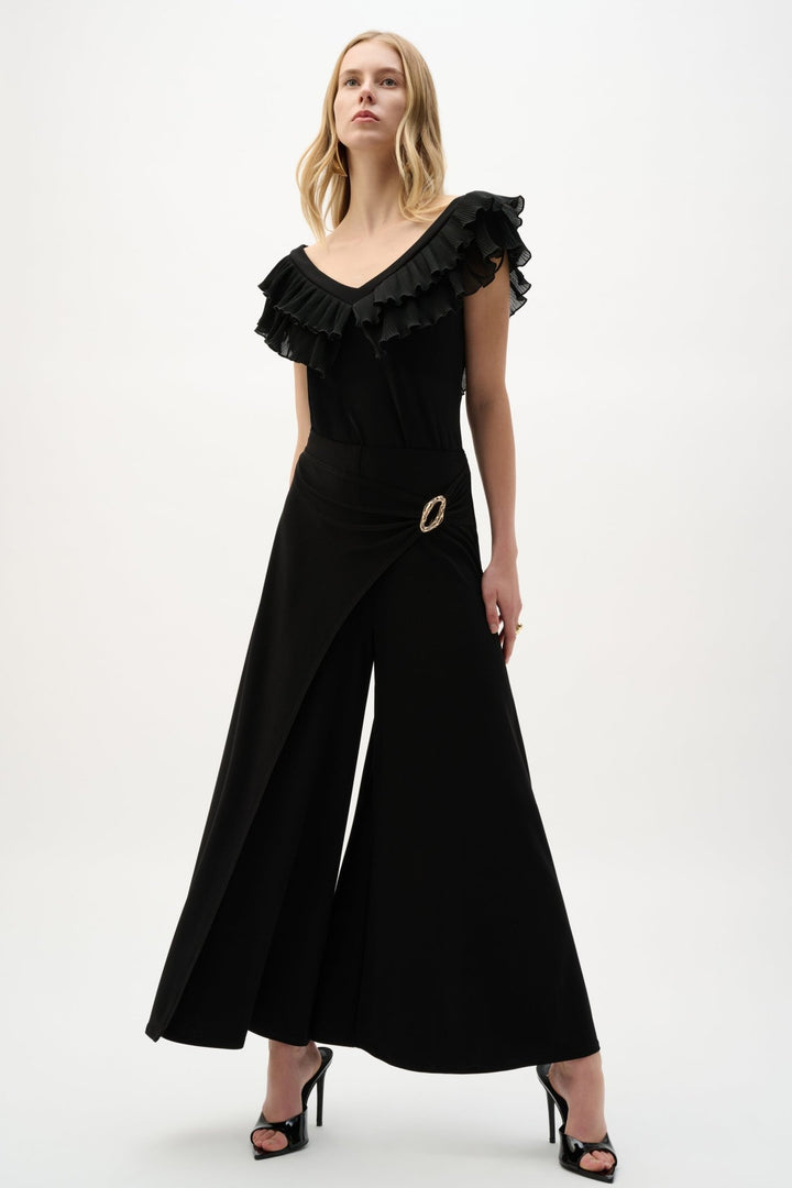 Palazzo Pant - Black - JR90 - Pizazz BoutiqueJoseph Ribkoff