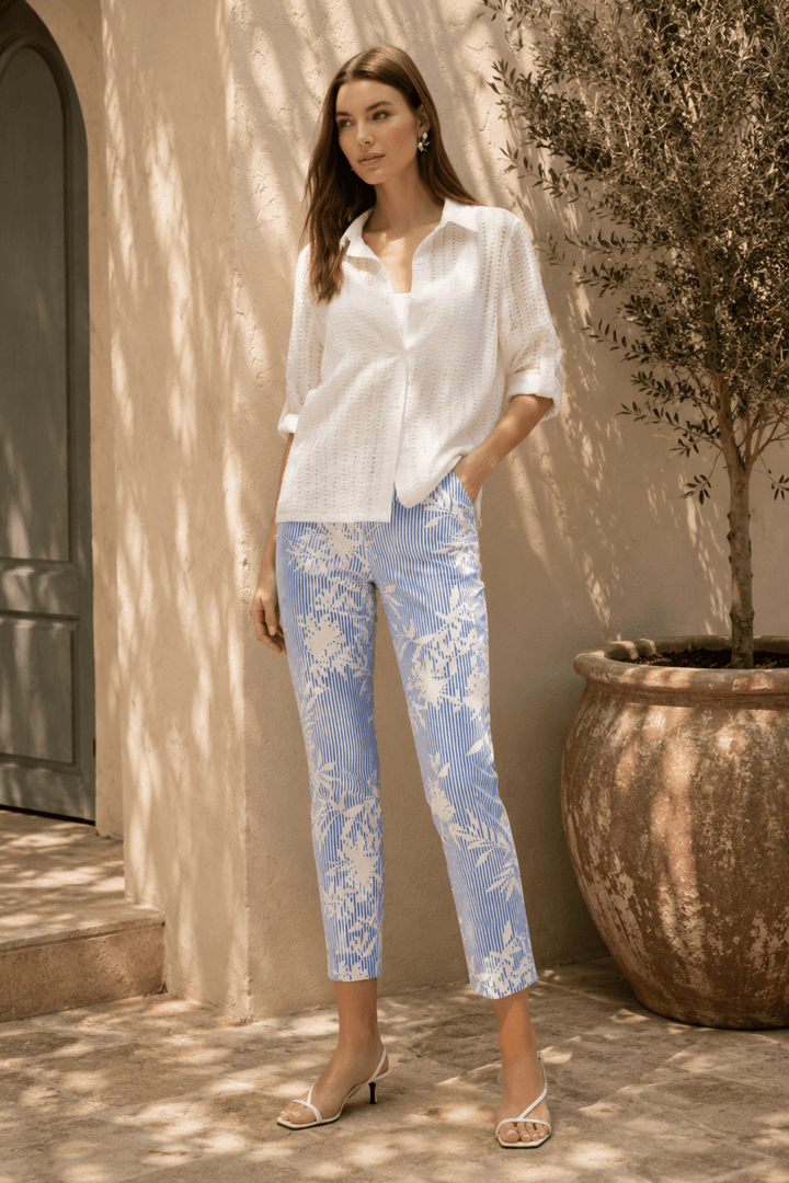 Paloma Printed Pant - JR26 - Pizazz BoutiqueJoseph Ribkoff