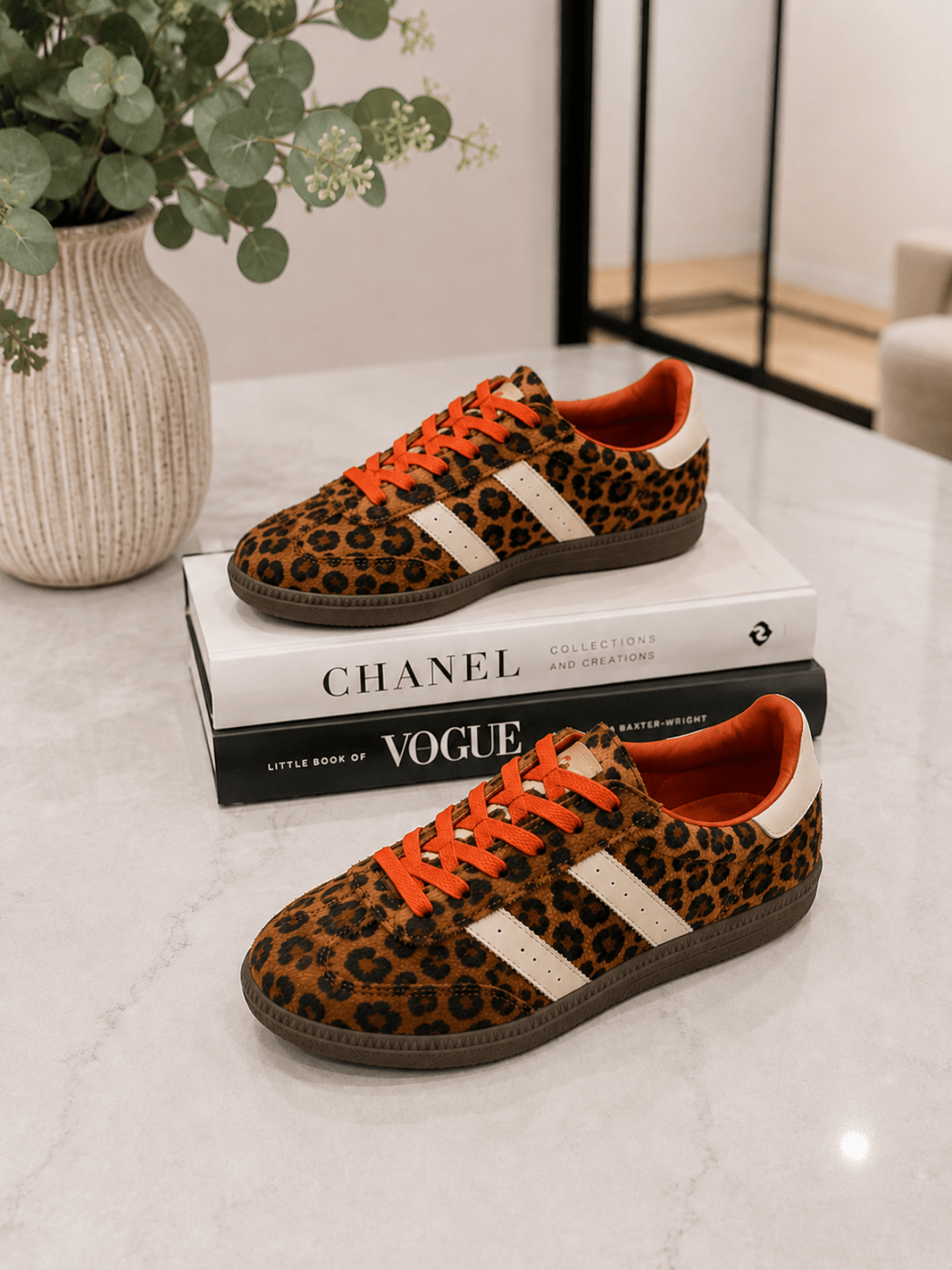 Parallel Sneaker - Leopard/Ivory - GO2 - Pizazz BoutiqueGoodsole