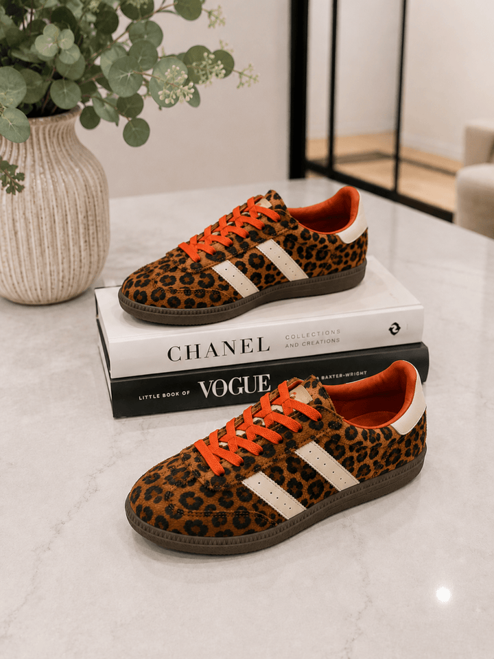 Parallel Sneaker - Leopard/Ivory - GO2 - Pizazz BoutiqueGoodsole