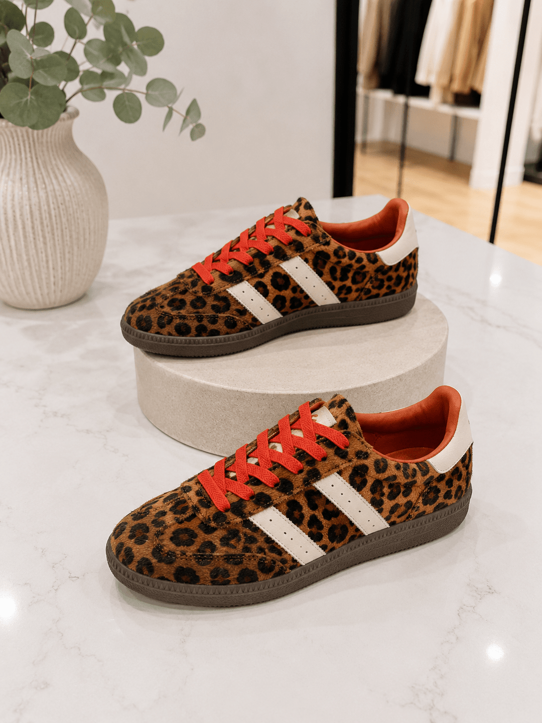 Parallel Sneaker - Leopard/Ivory - GO2 - Pizazz BoutiqueGoodsole