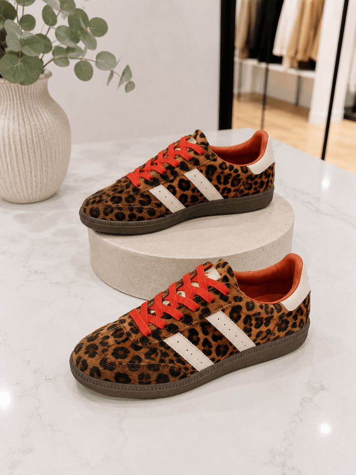 Parallel Sneaker - Leopard/Ivory - GO2 - Pizazz BoutiqueGoodsole