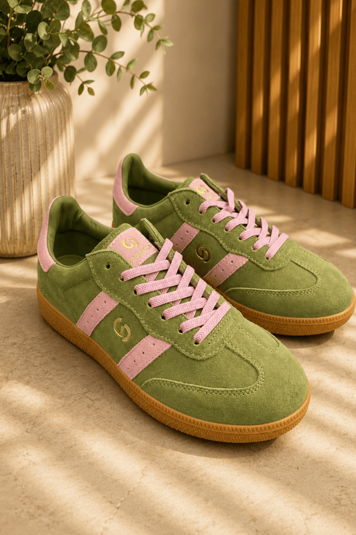 Parallel Sneaker - Sage/Pink - GO2 - Pizazz BoutiqueGoodsole