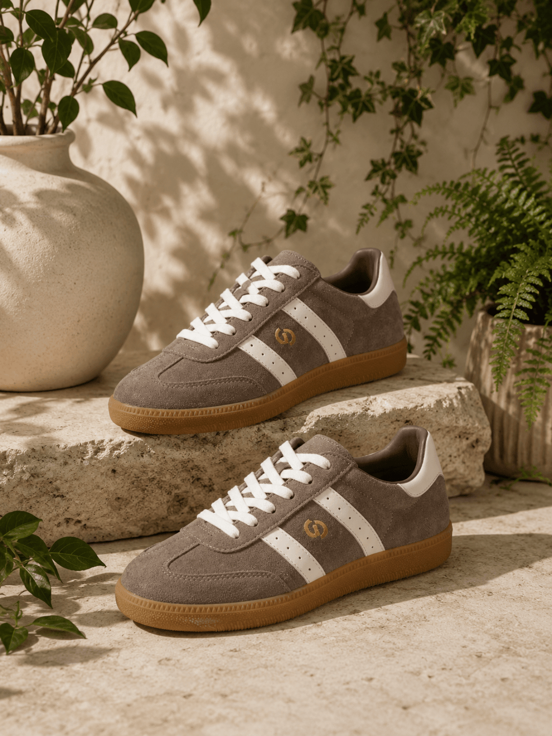 Parallel Sneaker - Walnut Brown/Ivory - GO1 - Pizazz BoutiqueGoodsole