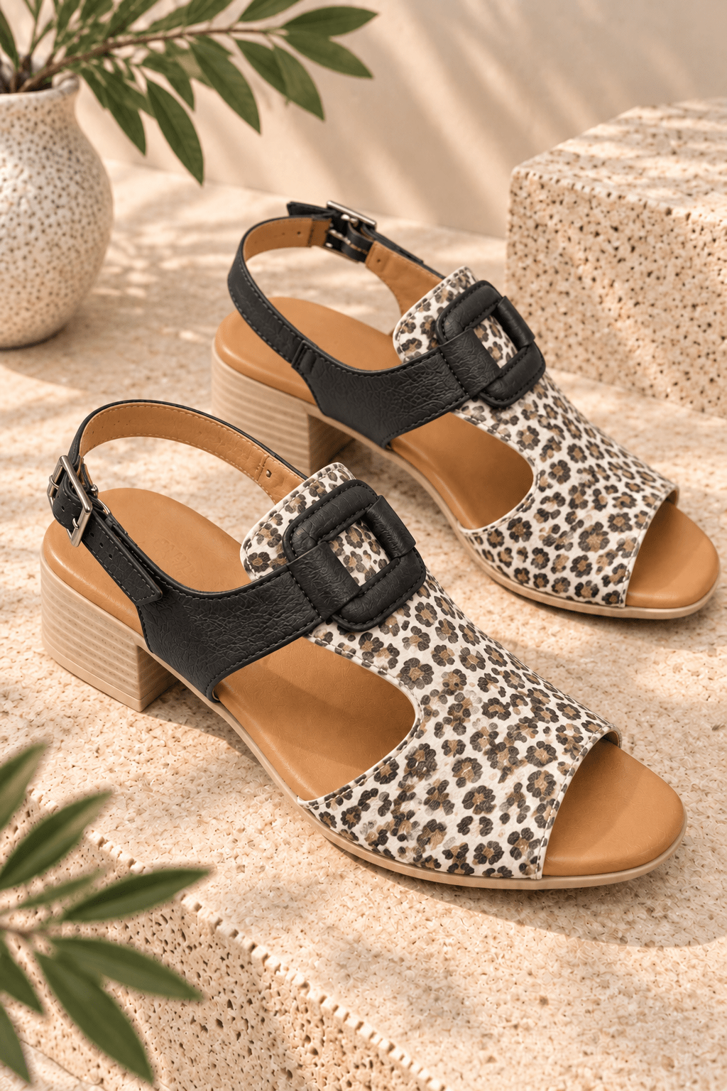 Paris Leather Sandals - Pizazz BoutiqueRilassare