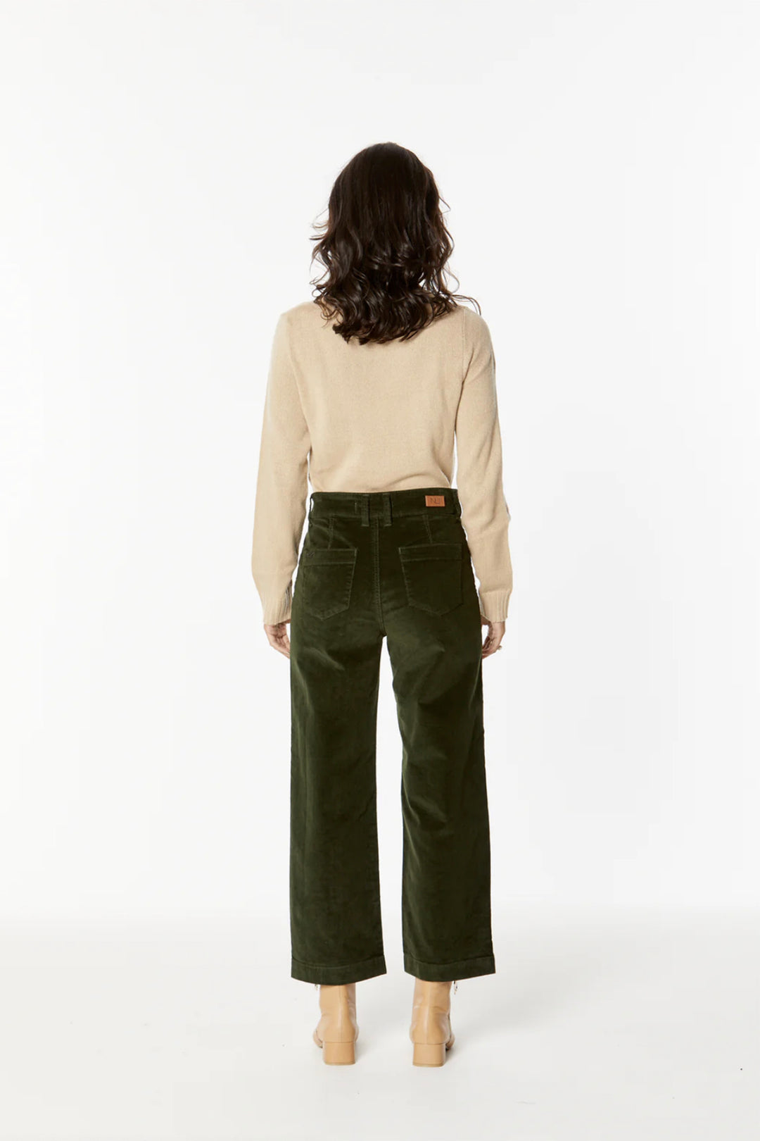 Penrith Corduroy Pant - Olive - NLJ32