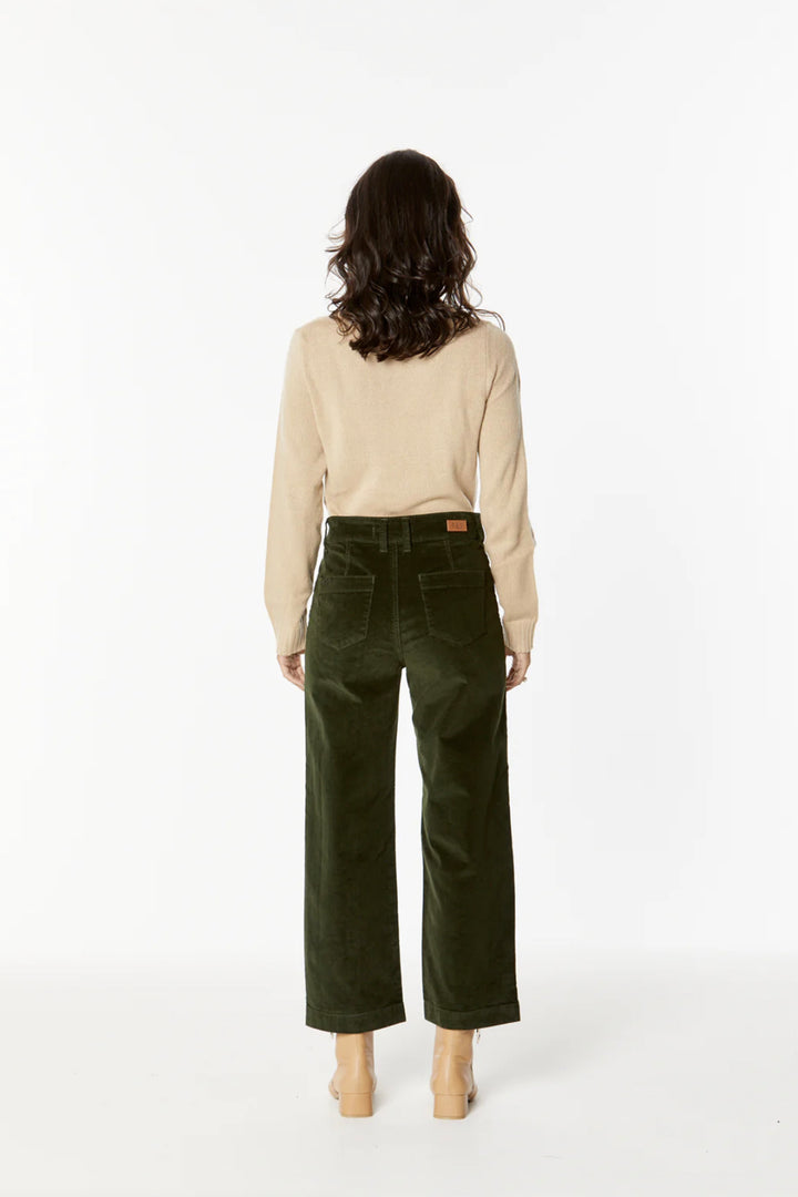 Penrith Corduroy Pant - Olive - NLJ32