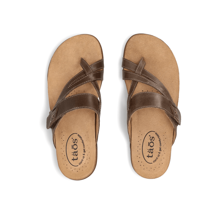 Perfect Sandal - Mocha - TA2 - Pizazz BoutiqueTaos Shoes