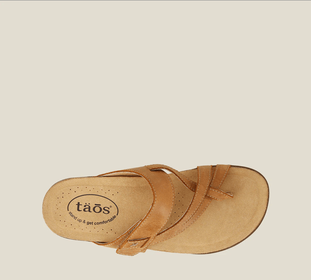 Perfect Sandal - Tan - TA2 - Pizazz BoutiqueTaos Shoes