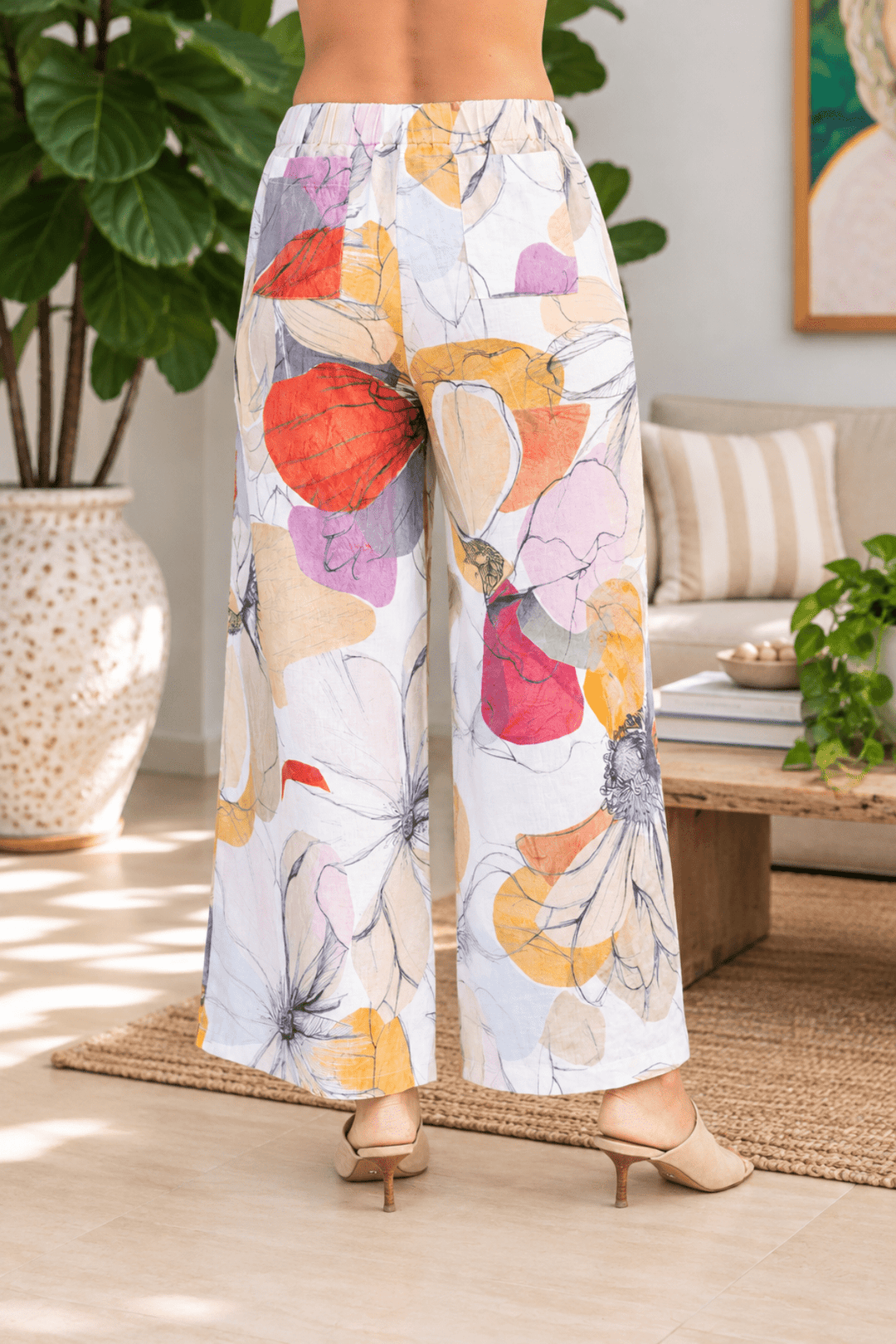 Petal Drift Palazzo Pant - SS24 - Pizazz BoutiqueSee Saw