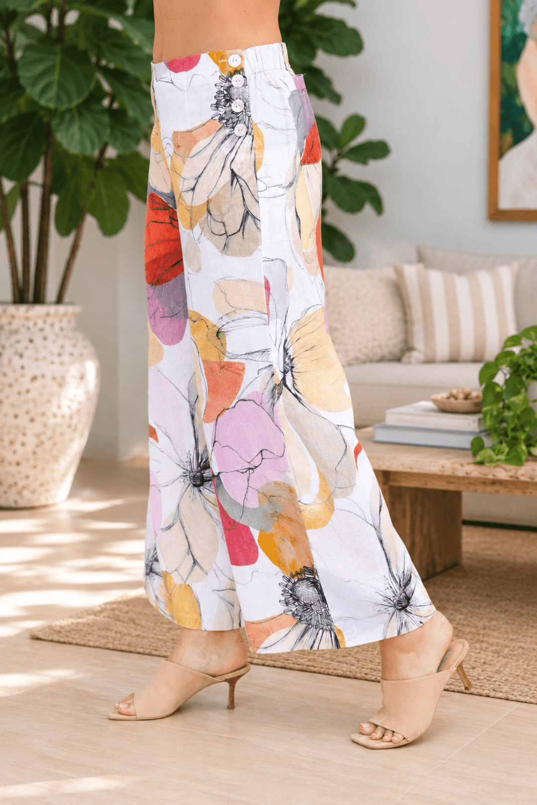 Petal Drift Palazzo Pant - SS24 - Pizazz BoutiqueSee Saw