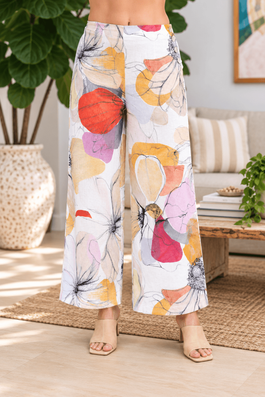 Petal Drift Palazzo Pant - SS24 - Pizazz BoutiqueSee Saw
