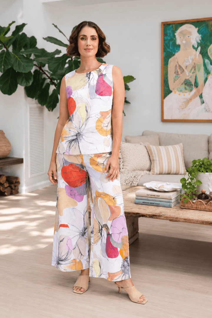 Petal Drift Palazzo Pant - SS24 - Pizazz BoutiqueSee Saw