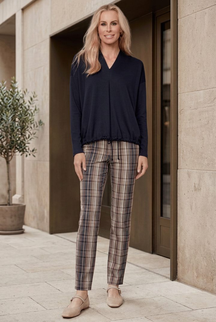 Plaid Techno Pant - Waterford - UP6