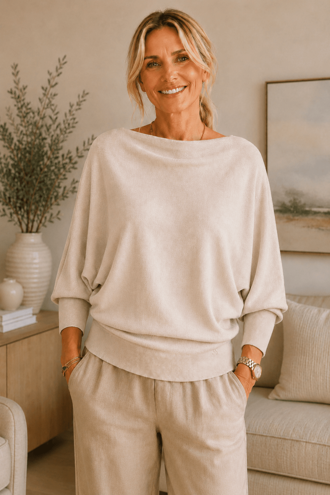 Ponchitta Knit - Sand - FA24 - Pizazz BoutiqueFree Angel