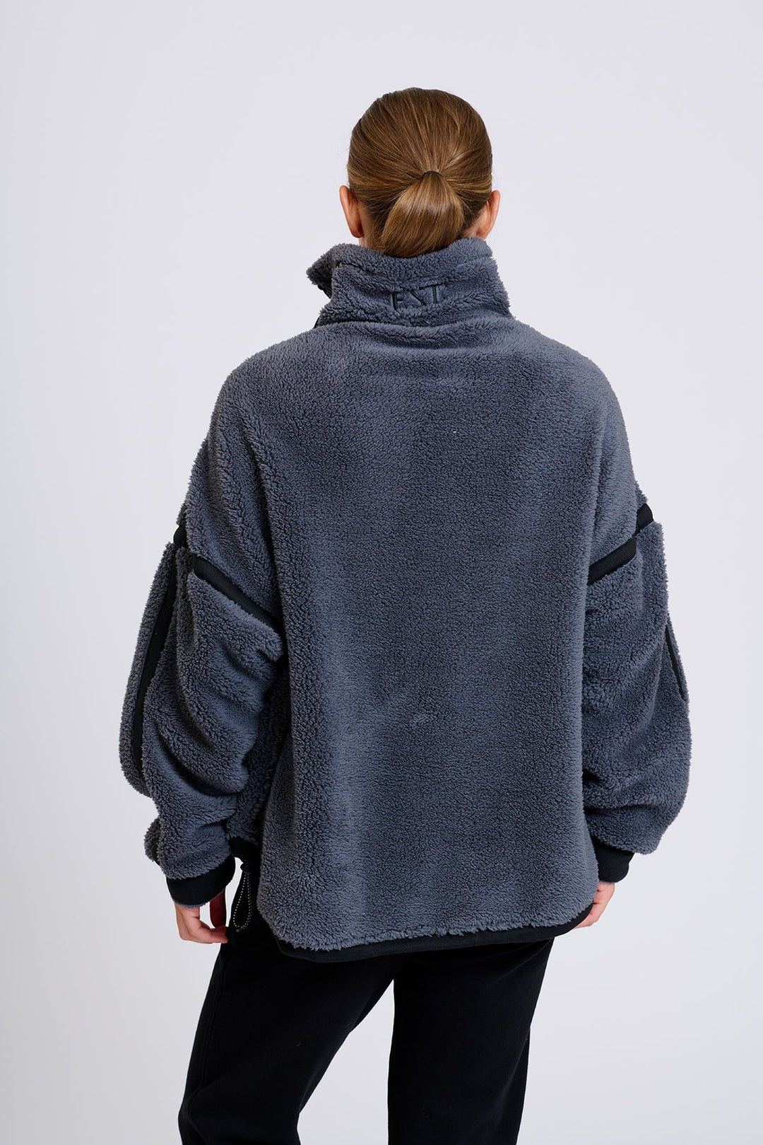 Popover Fleece Sweatshirt - Bluestone - EST13 - Pizazz BoutiqueEST 1971