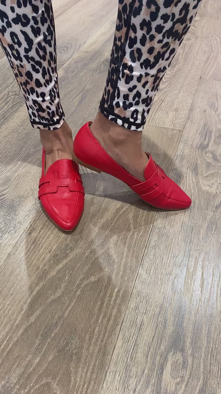 Salti Loafer - Red - TE5