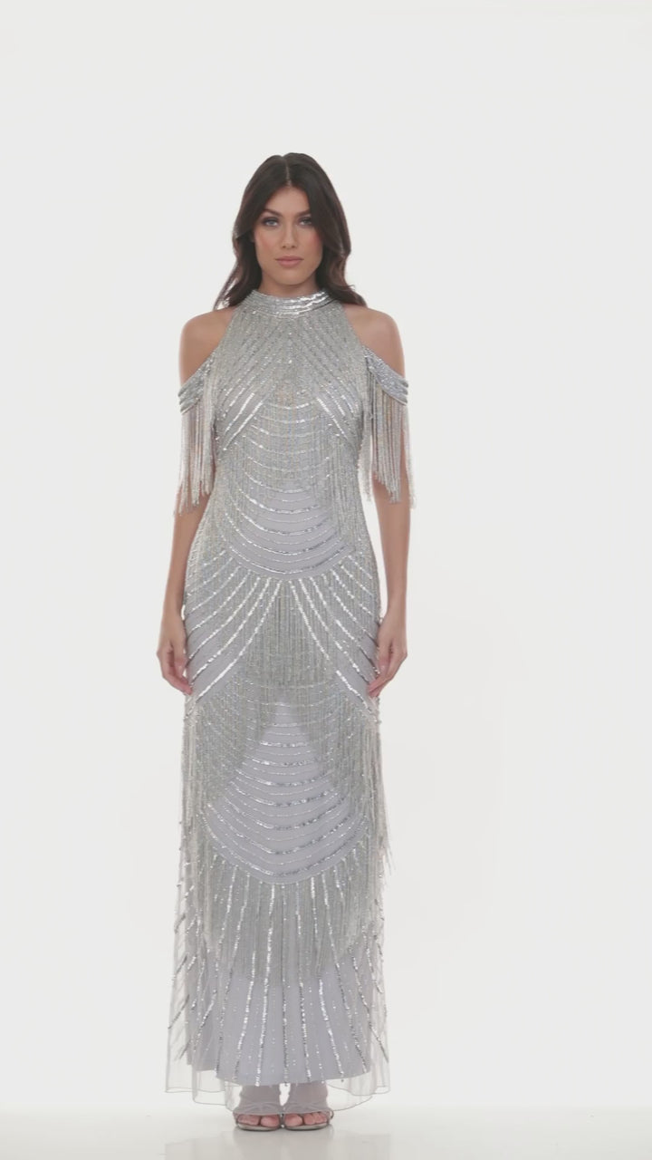 Katerina Dress | Silver | Z15
