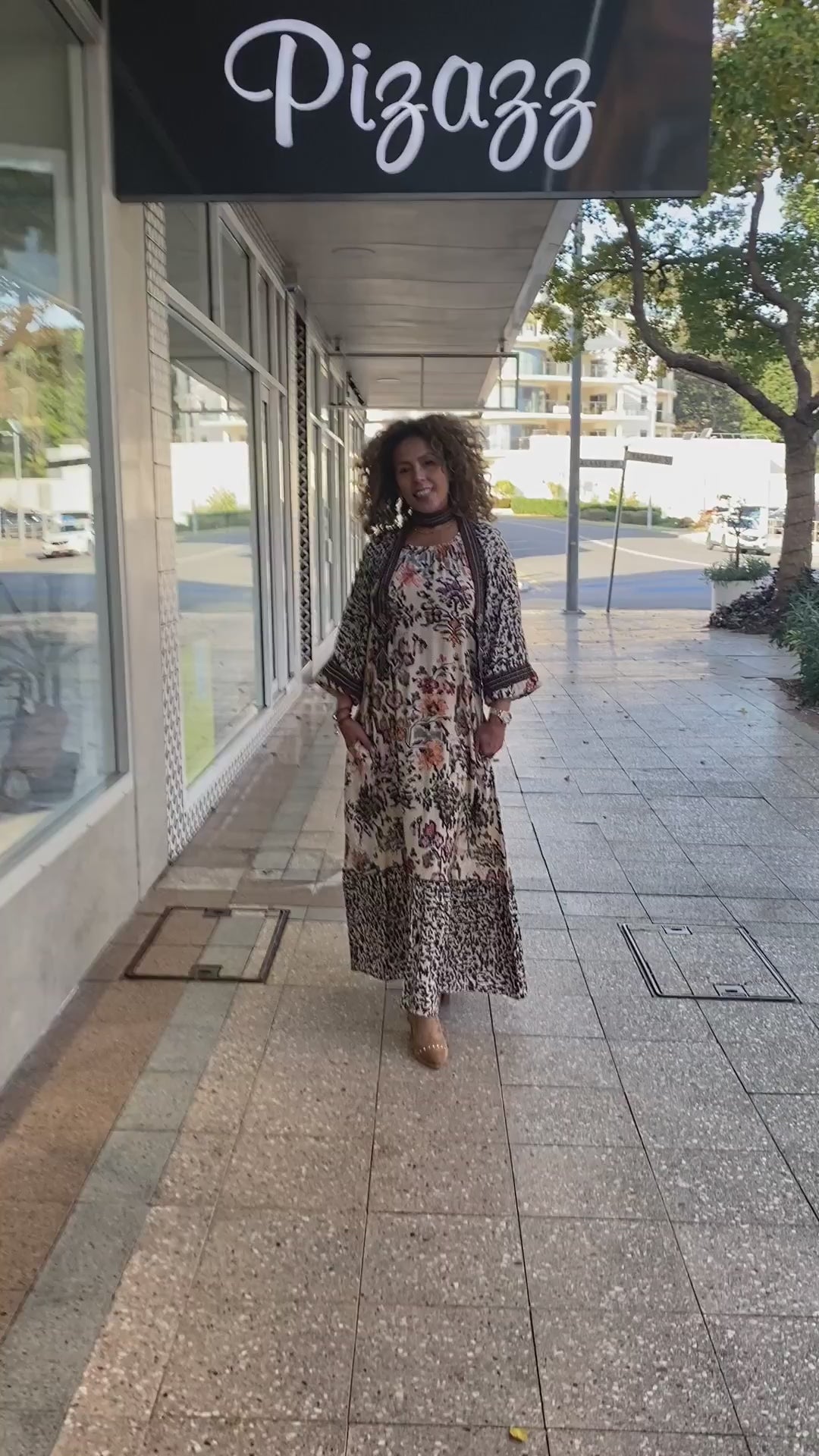 Jardin Dress Maxi Print - EP13