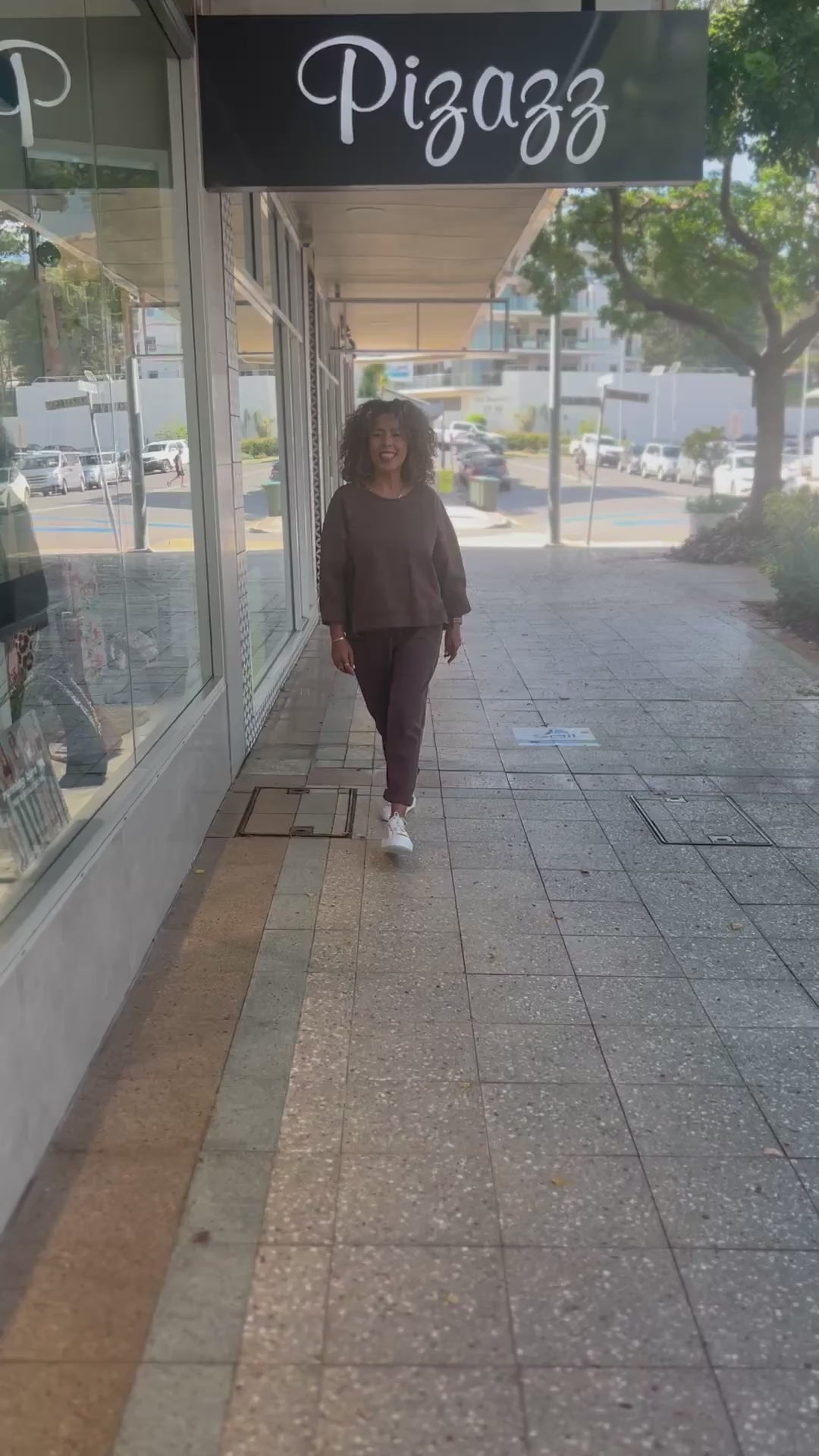 Gianna Top - Chocolate - CG60