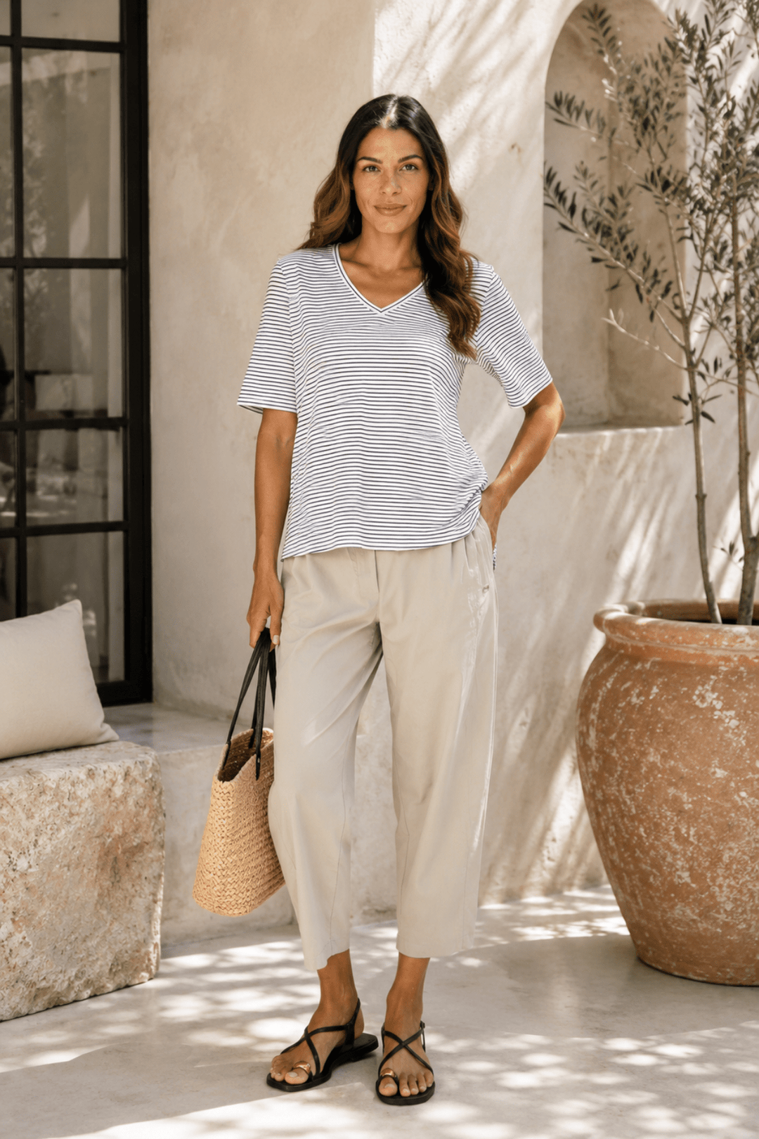 Pump It Up Pant - Barley - F10 - Pizazz BoutiqueFoil