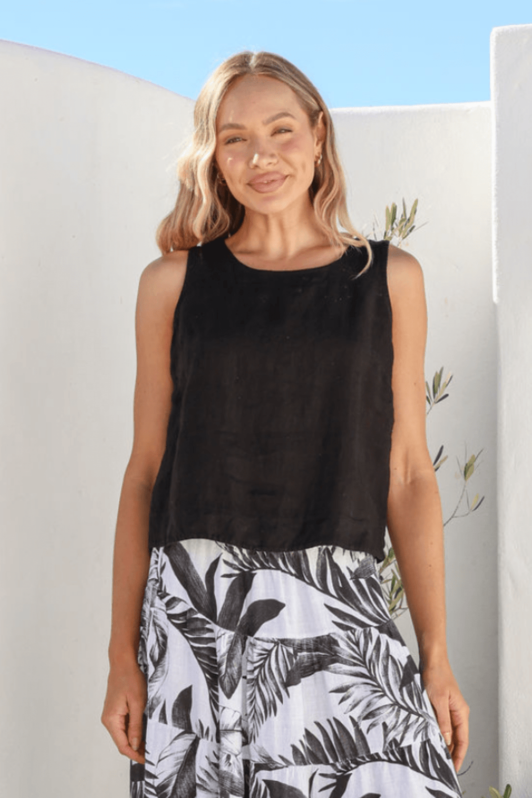 Quadrato Top - Black - FA17 - Pizazz BoutiqueFree Angel