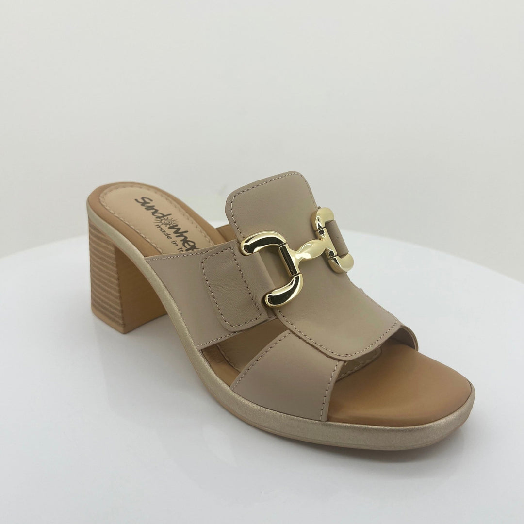 Rassia Block Heel - Taupe - SD5 - Pizazz BoutiqueSundowner