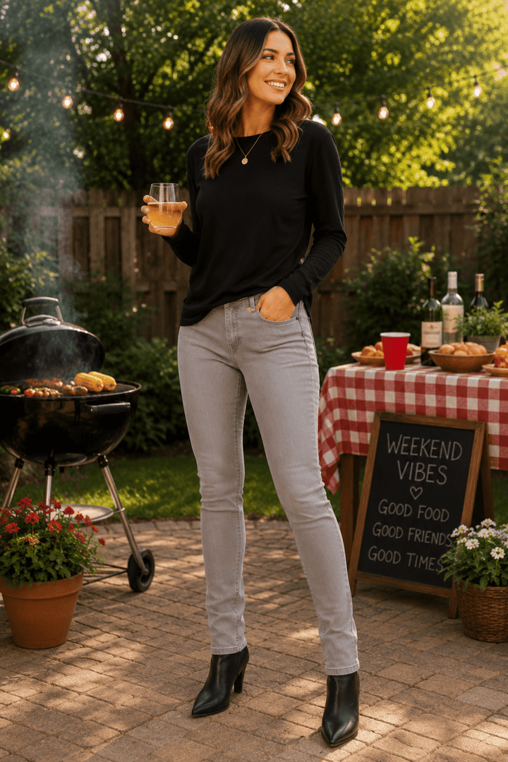Reign Jeans - Light Grey - VA12 - Pizazz BoutiqueVassalli