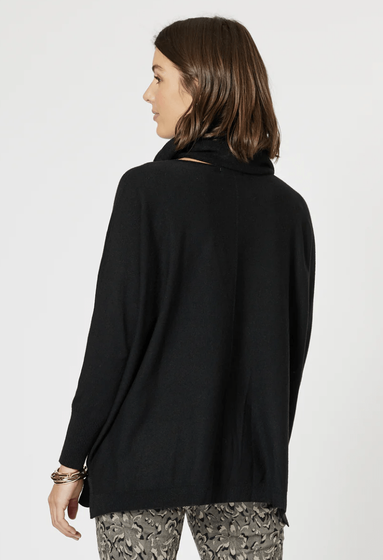 Remy Scarf Knit - Black - TZ20 - Pizazz BoutiqueThreadz