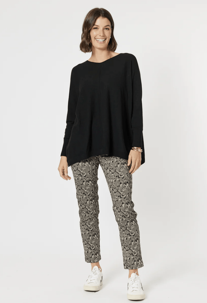 Remy Scarf Knit - Black - TZ20 - Pizazz BoutiqueThreadz