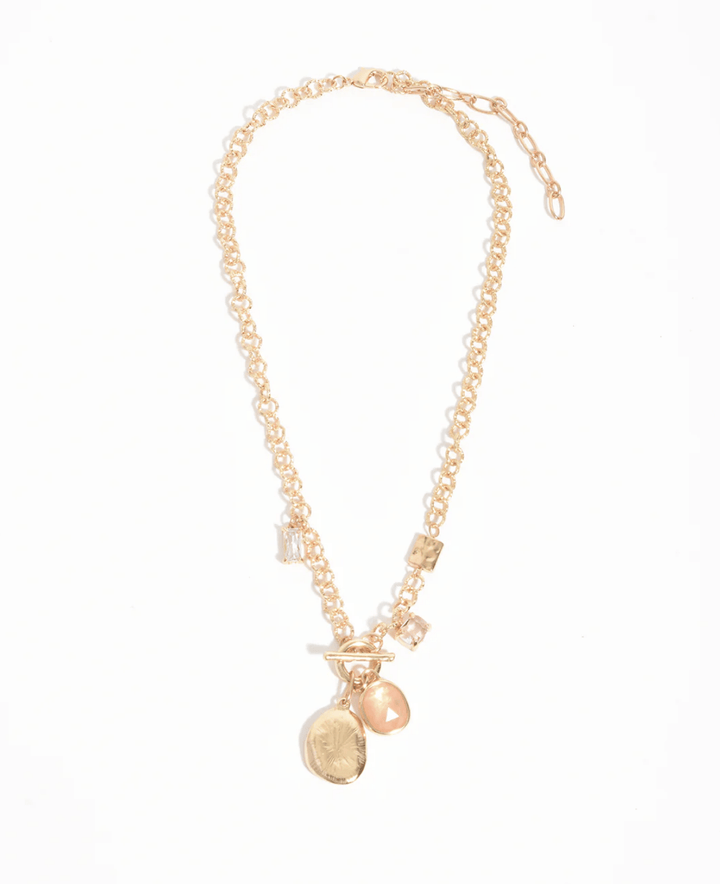 Resin Cluster Necklace - AD43 - Pizazz BoutiqueAdorne