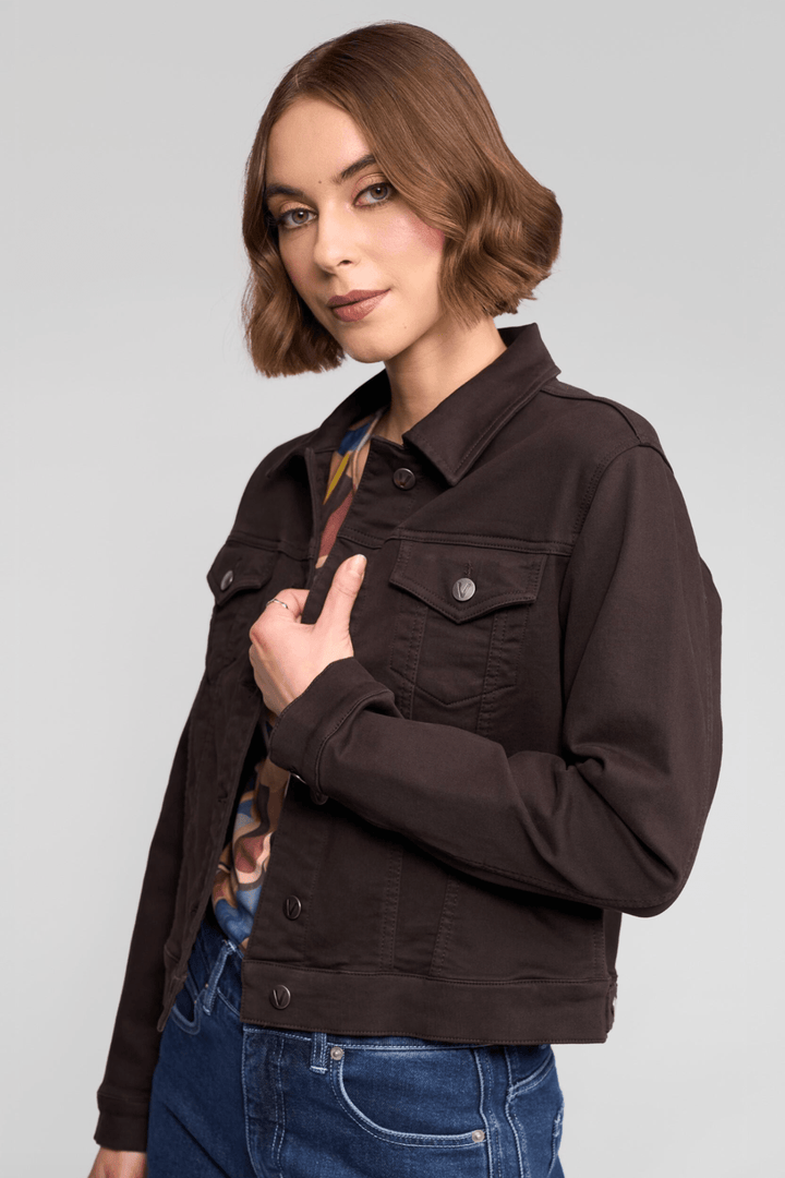 Rider Jacket - Chocolate - VA15 - Pizazz BoutiqueVassalli