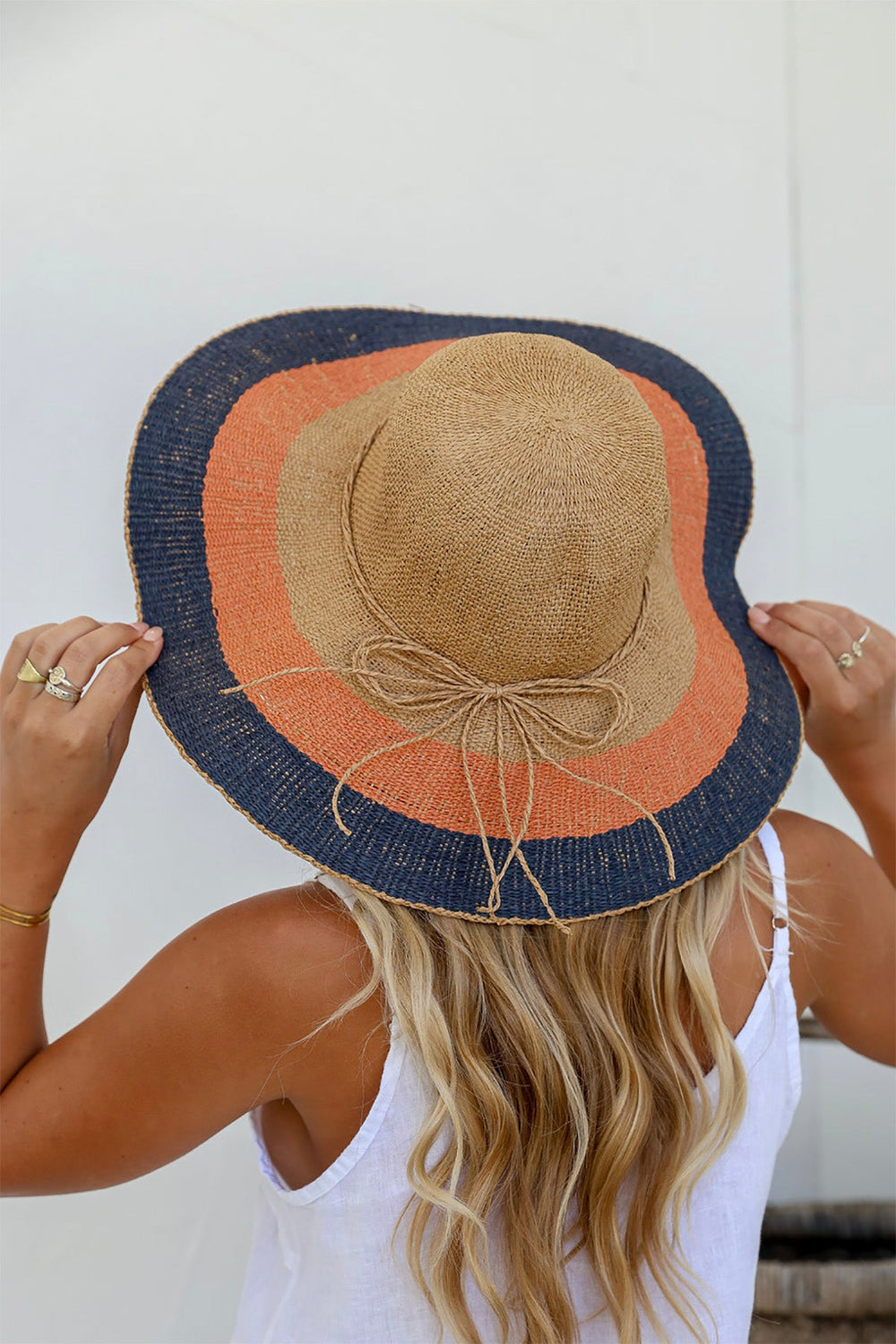 Riley Sun hat - Coral - SU10 - Pizazz BoutiqueSpice Up