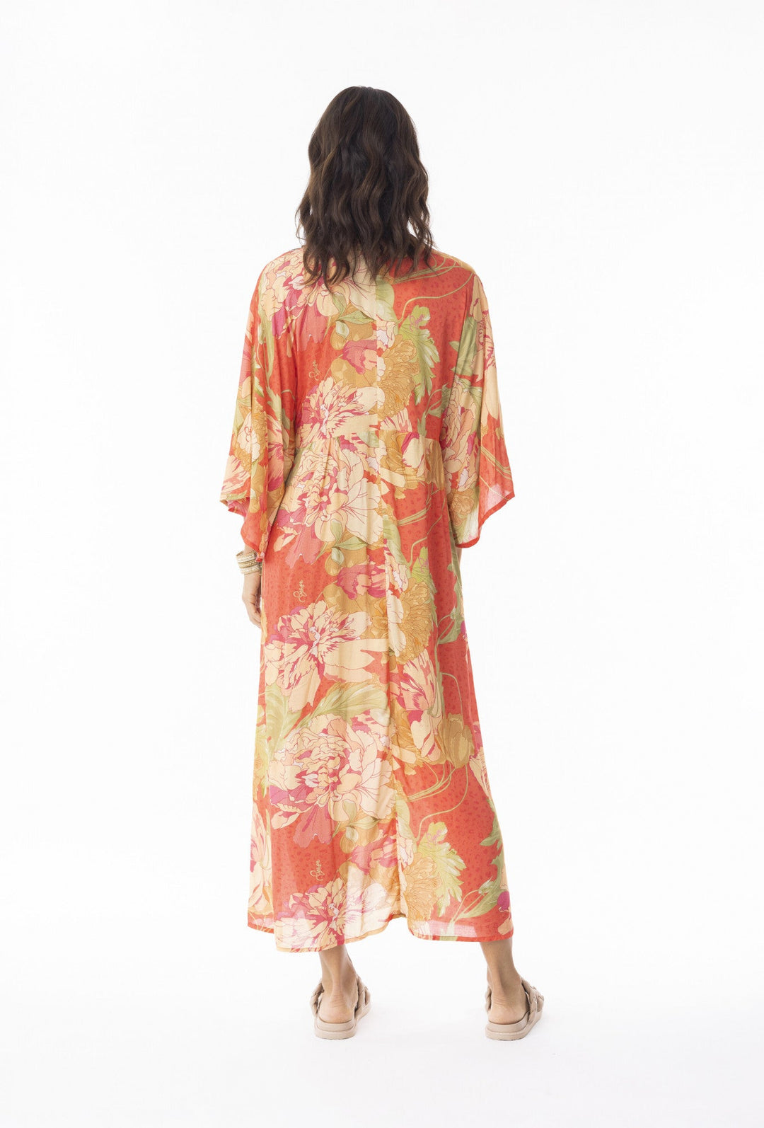 Rosa Midi Dress - Print - EP18 - Pizazz BoutiqueEscape by OQ