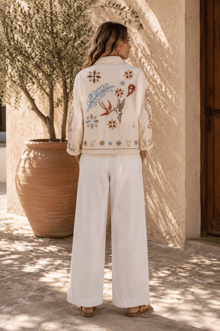 Rosetta Jacket - CM6 - Pizazz BoutiqueCream