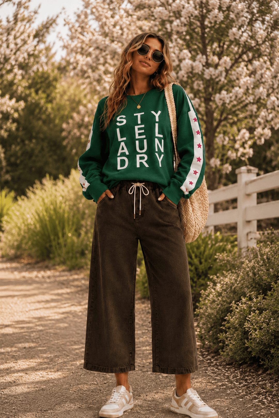 Rubi Crop Jean - Chocolate - SL3 - Pizazz BoutiqueStyle Laundry