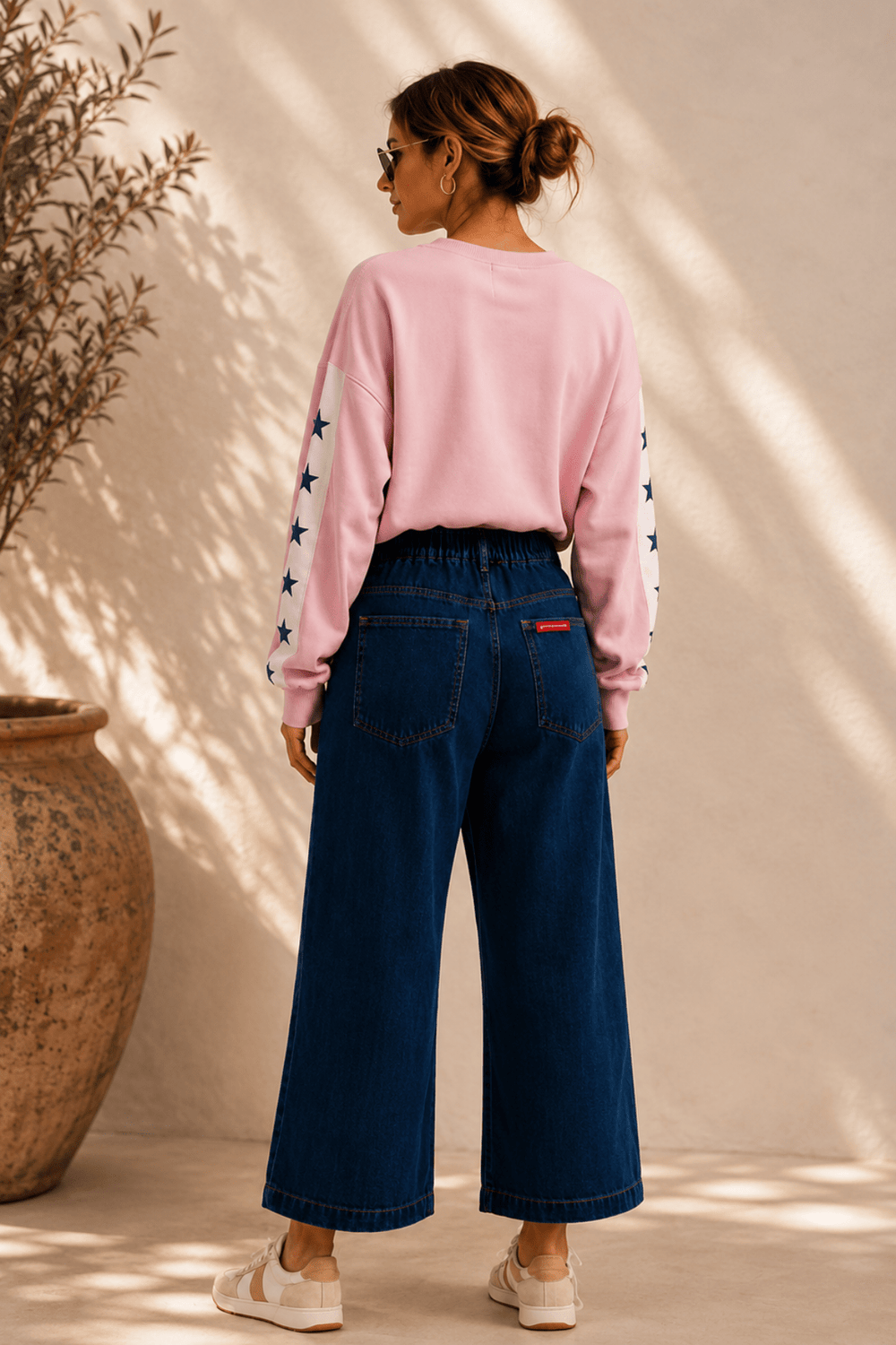 Rubi Crop Jean - Indigo Blue - SL3 - Pizazz BoutiqueStyle Laundry