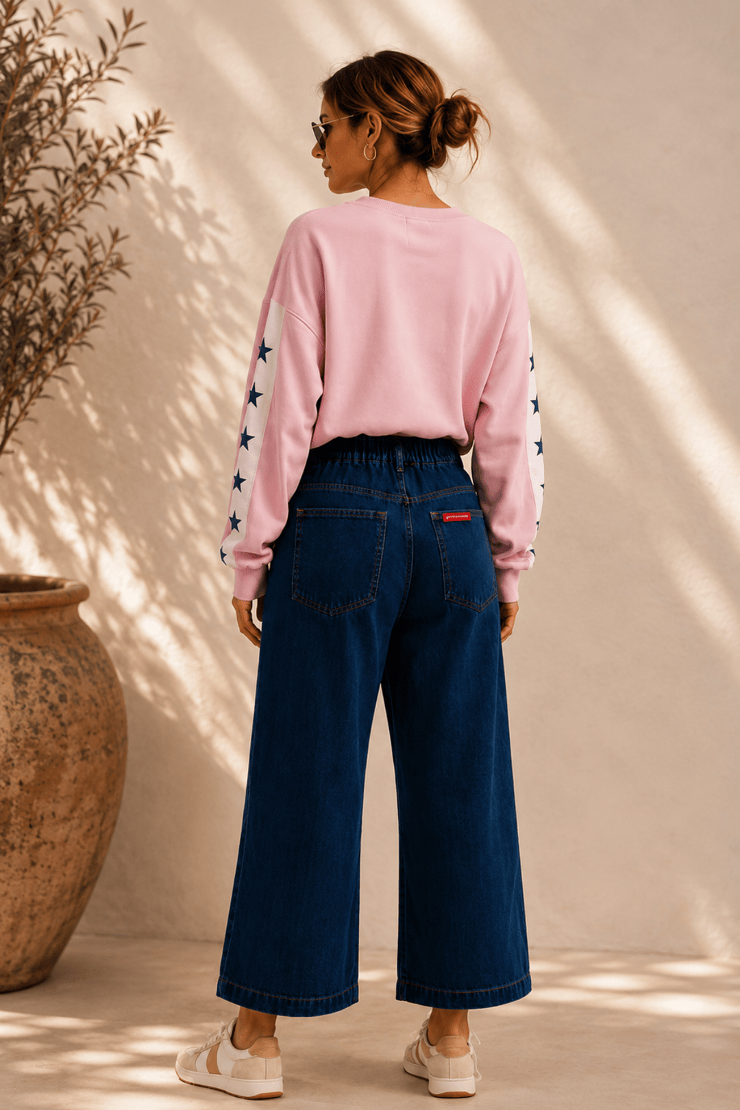 Rubi Crop Jean - Indigo Blue - SL3 - Pizazz BoutiqueStyle Laundry