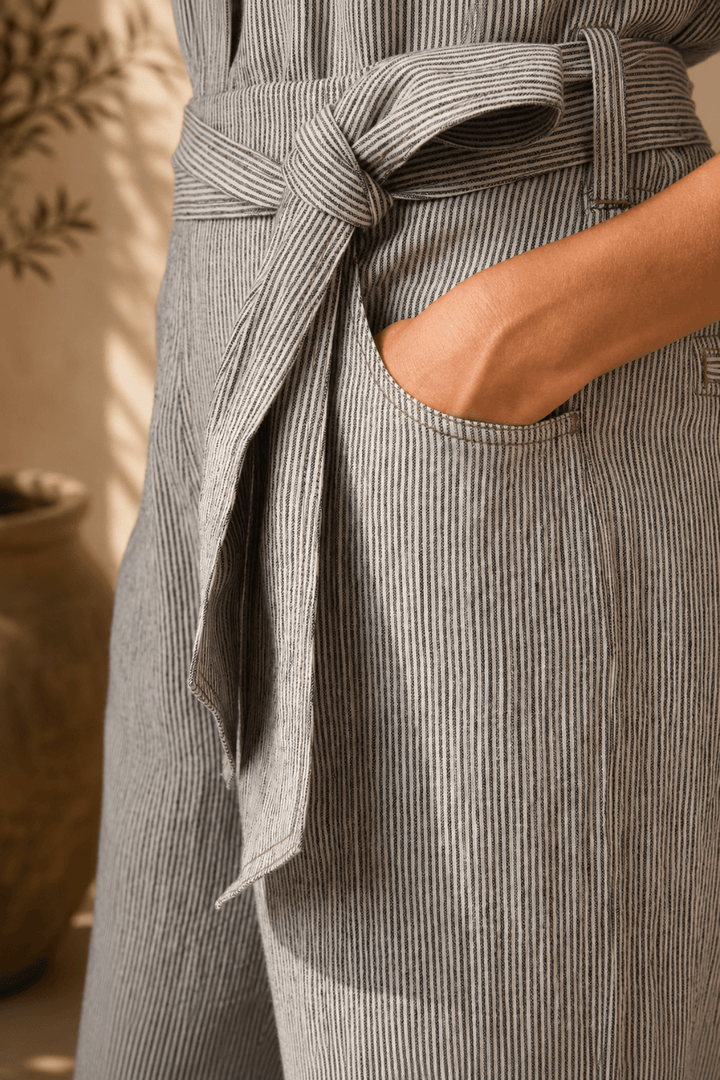Rue Linen Pant - OJ85 - Pizazz BoutiqueNaturals By O & J