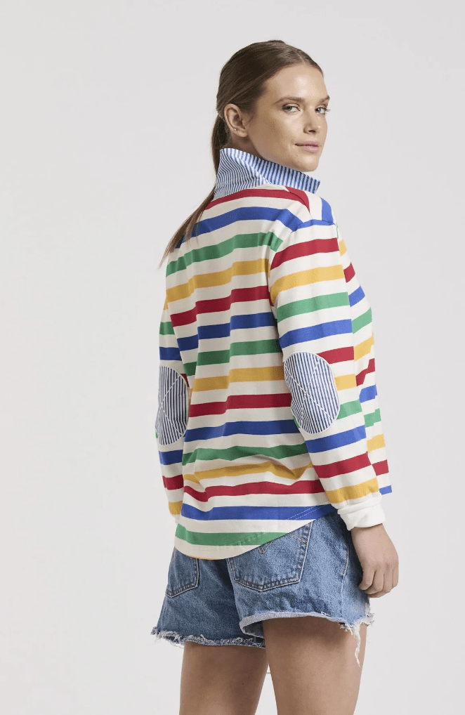 Rugby Summer Sweatshirt - EST15 - Pizazz BoutiqueEST 1971