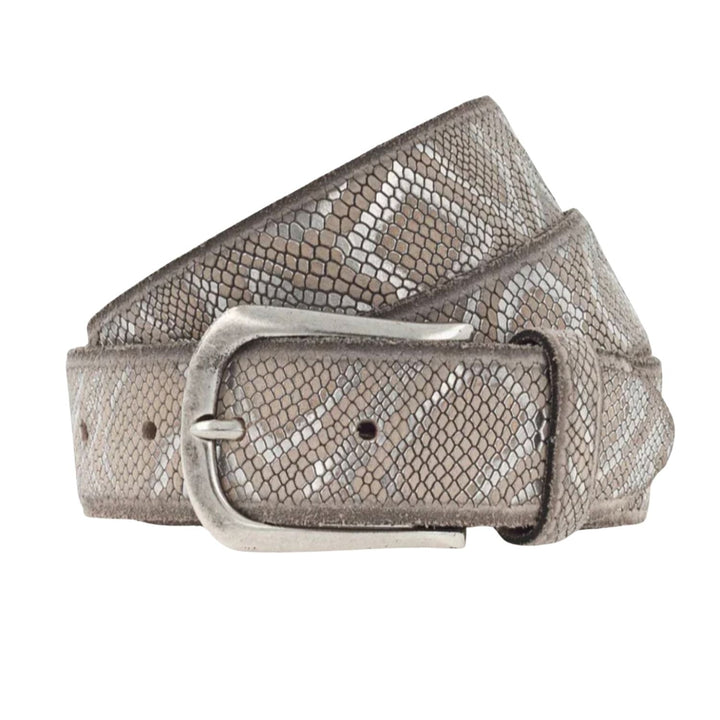 Sabia Belt - White Silver - BB5 - Pizazz BoutiqueB Belt