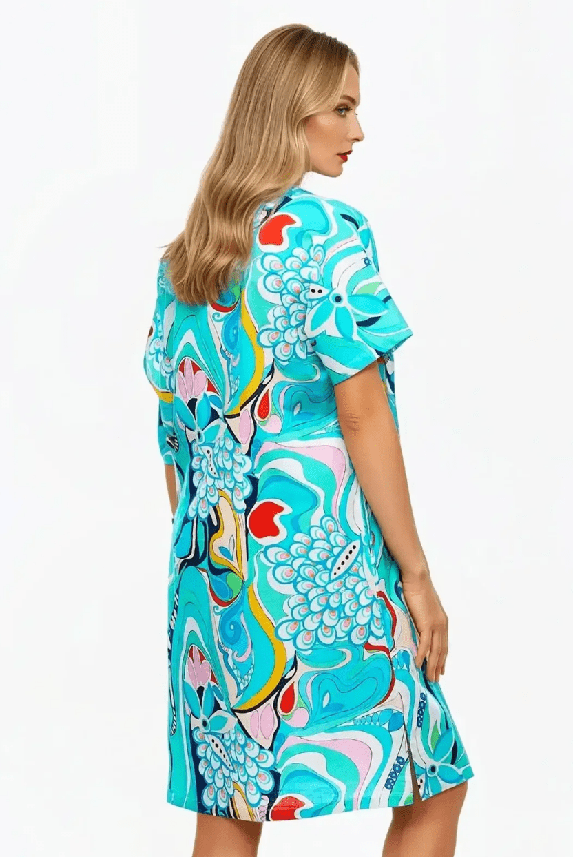 Sakura Shift Dress - CP4 - Pizazz BoutiqueClaire Powell