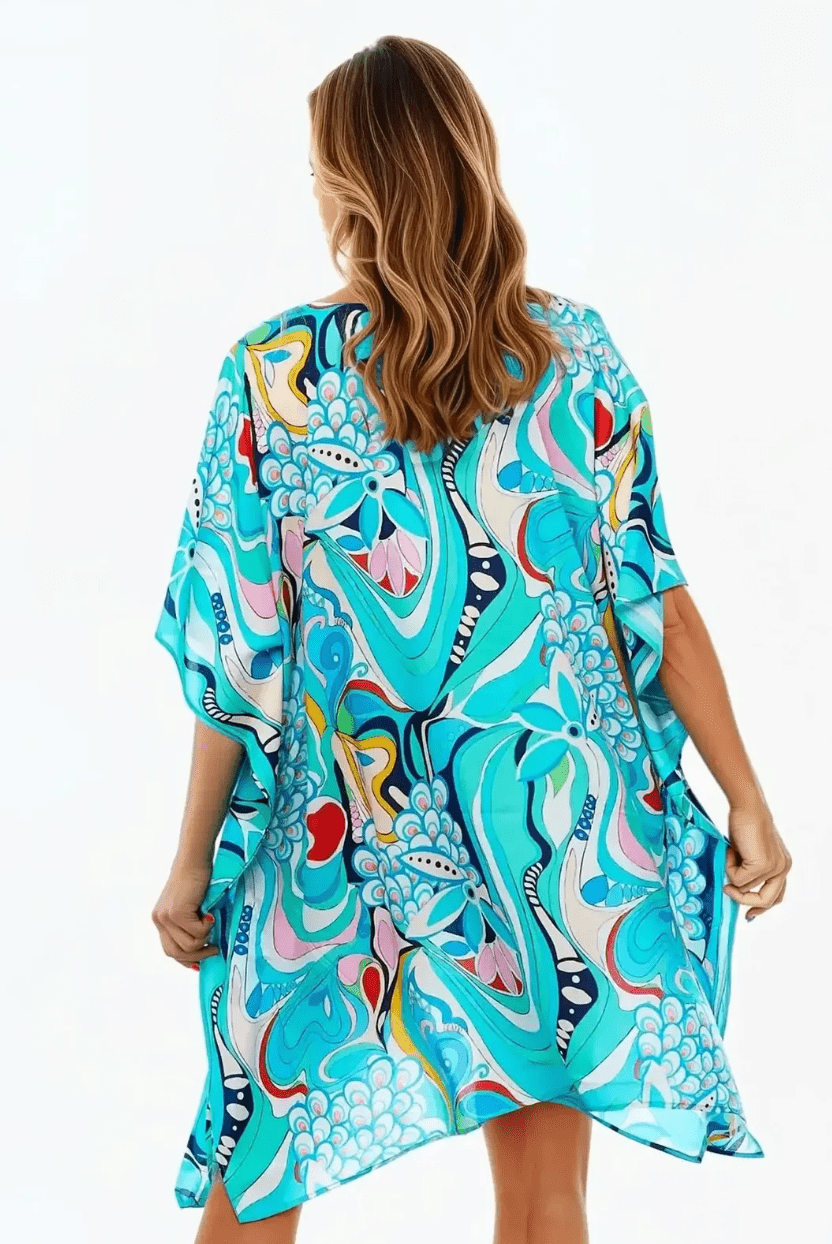 Sakura Short Kaftan - CP3 - Pizazz BoutiqueClaire Powell